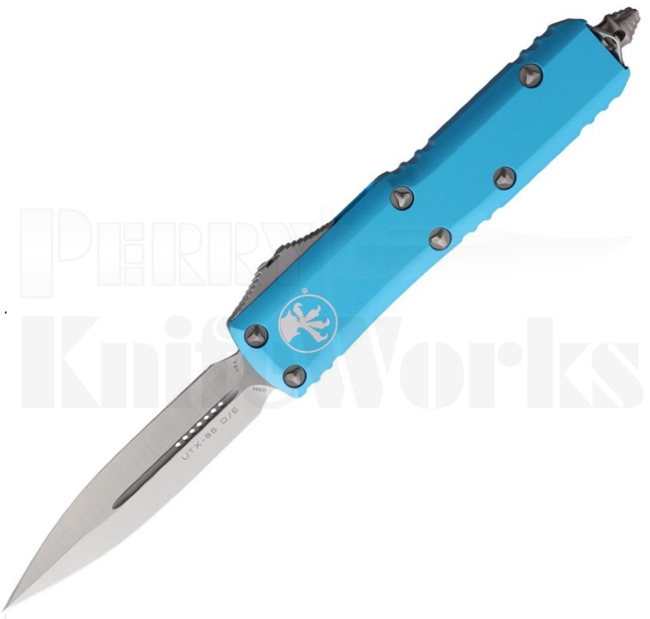 Microtech UTX-85 T/E OTF Automatic Knife Turquoise 232-4TQ l For Sale