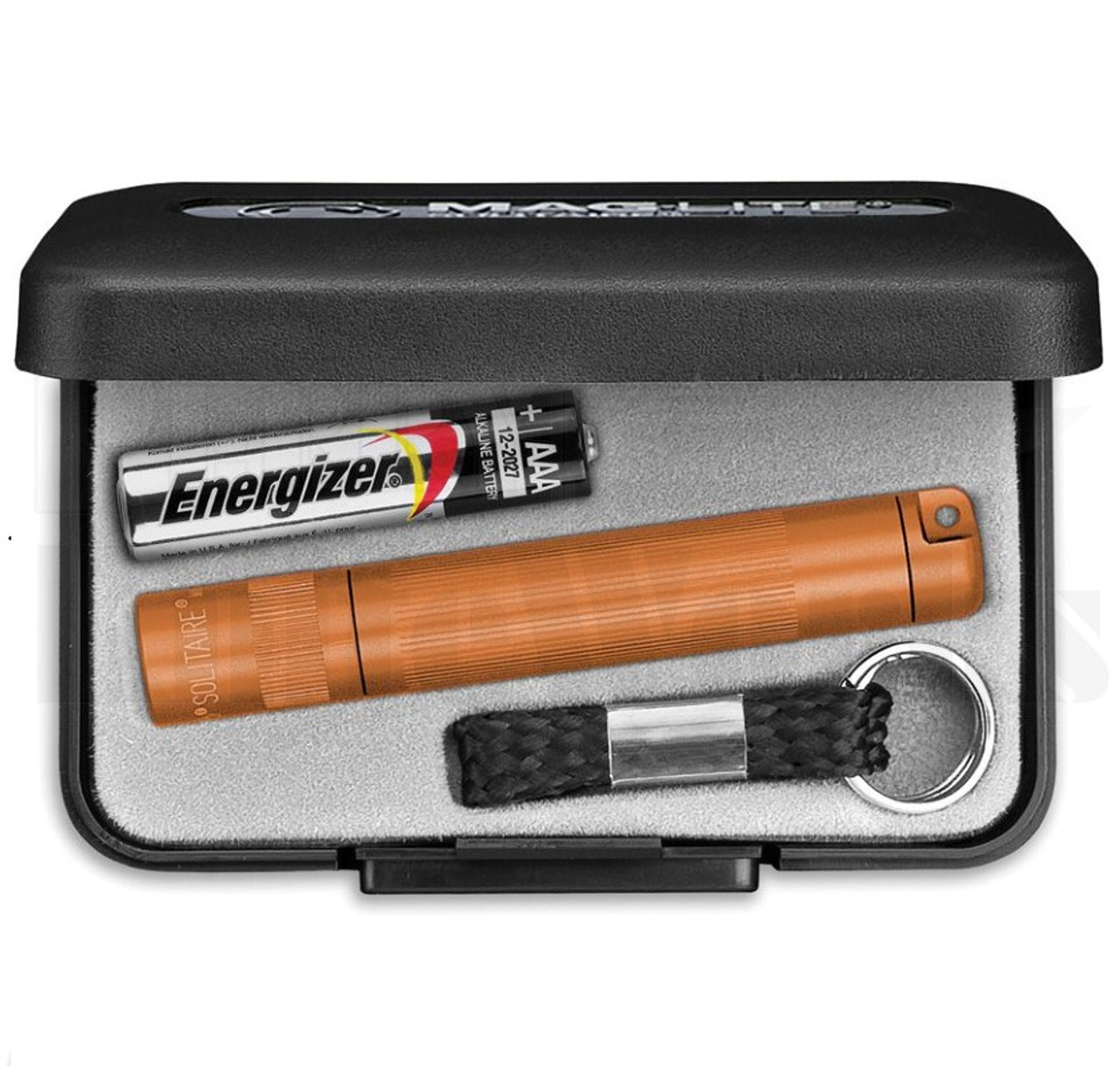 Maglite Solitaire Flashlight Keychain AAA Copper Aluminum l For Sale