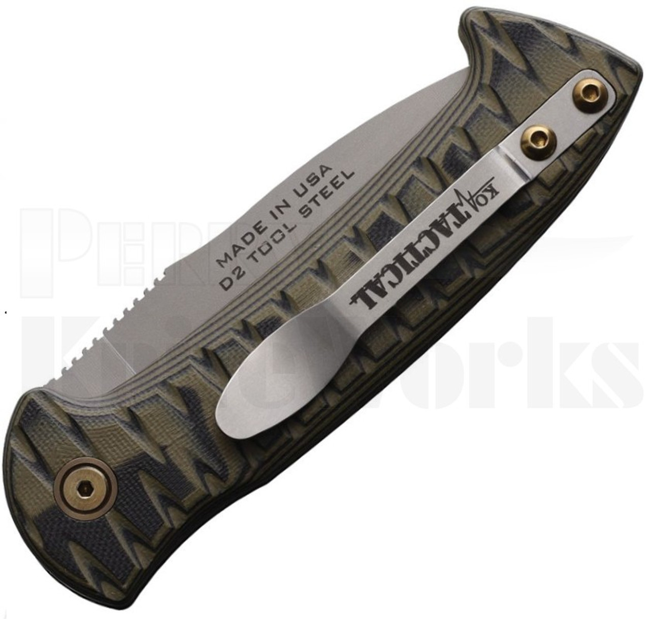 Knives of Alaska Strike Force Automatic Knife Green/Black