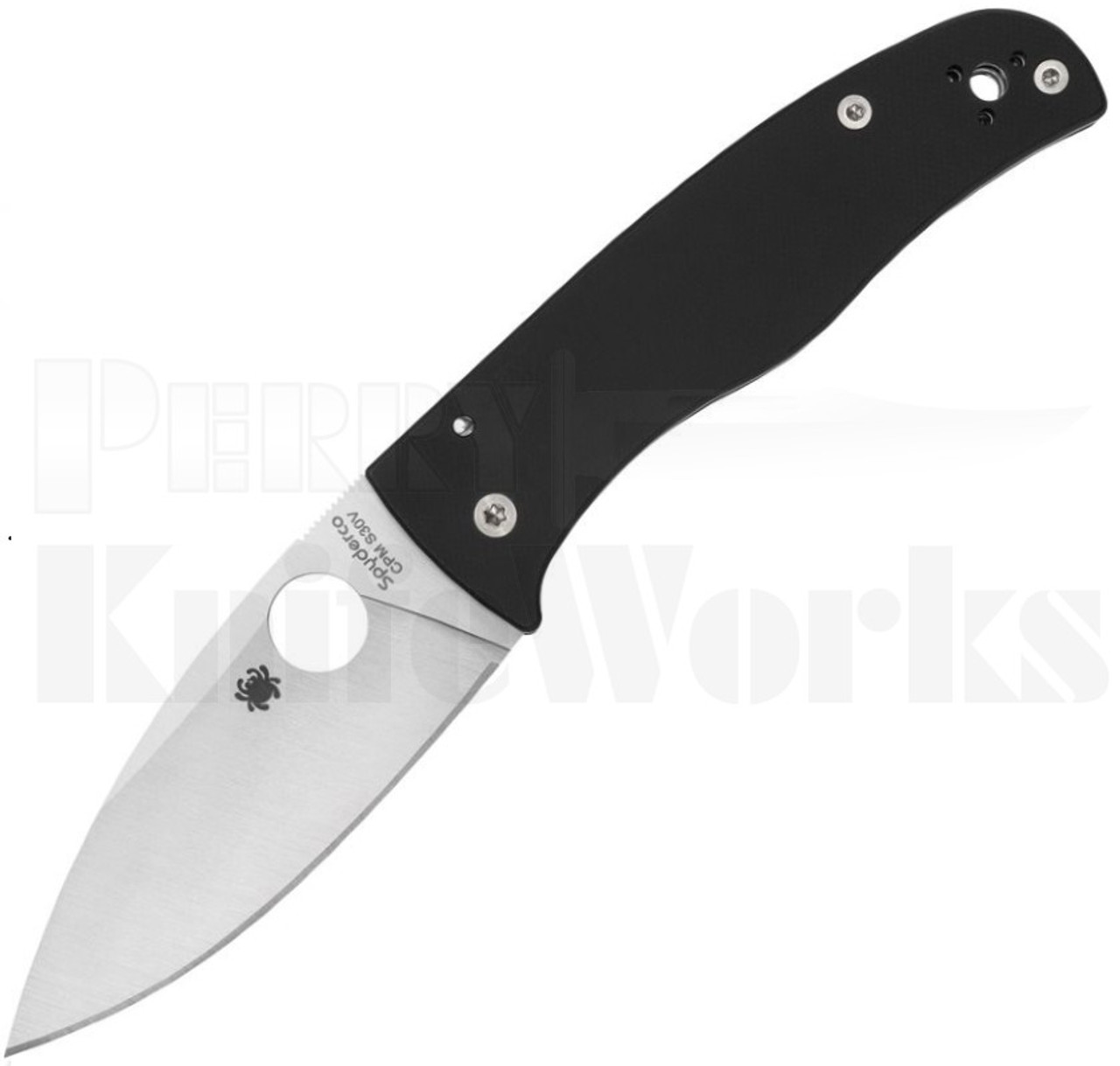 Spyderco Bodacious Compression Lock Knife Black C263GP l For sale