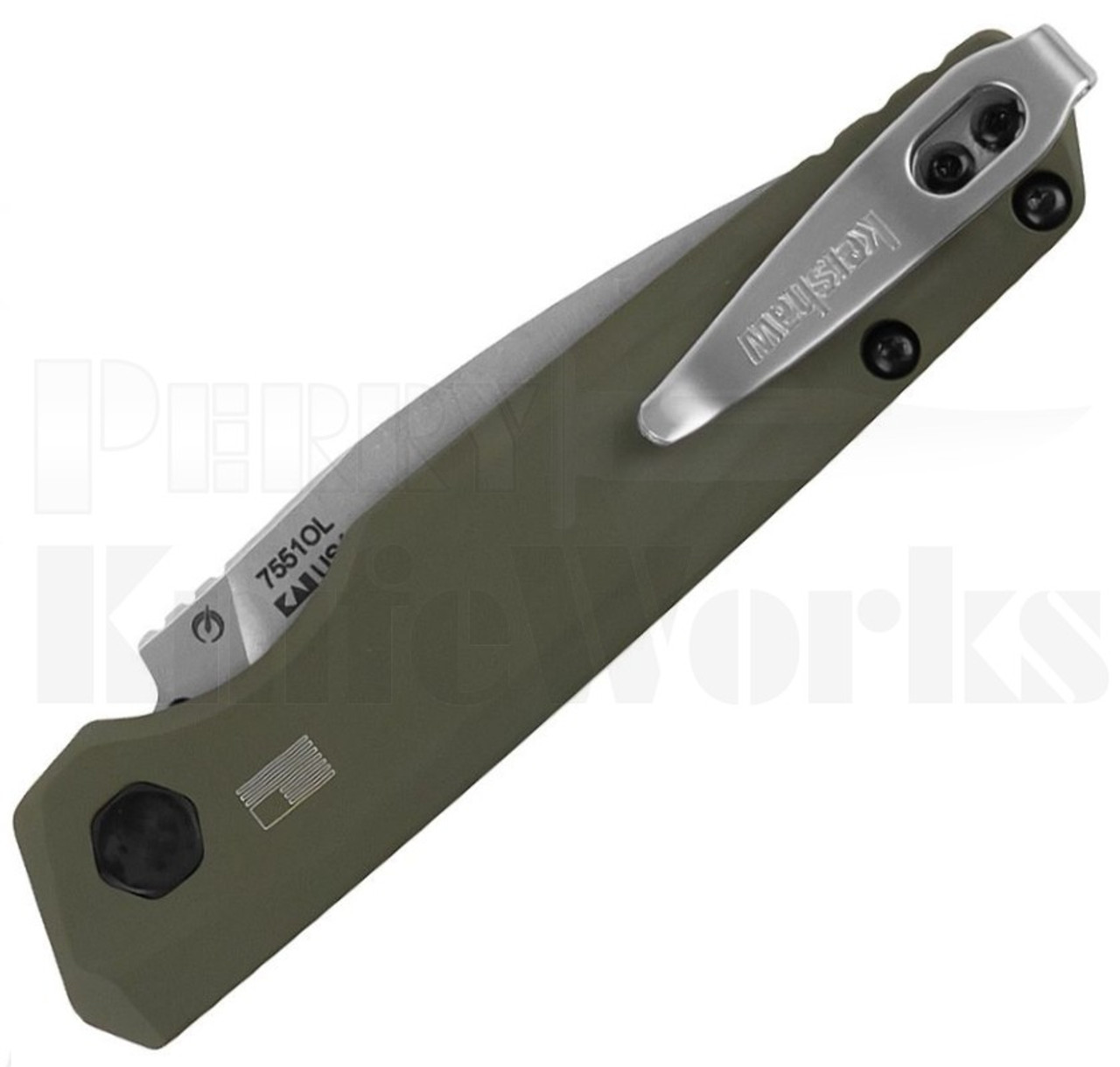 Kershaw Launch 18 Automatic Knife Green 7551OL