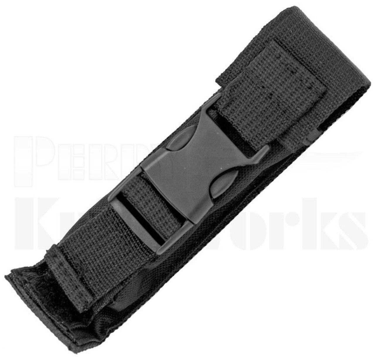 Delta Force OTF Tanto Automatic Knife Carbon Fiber Black l Pouch