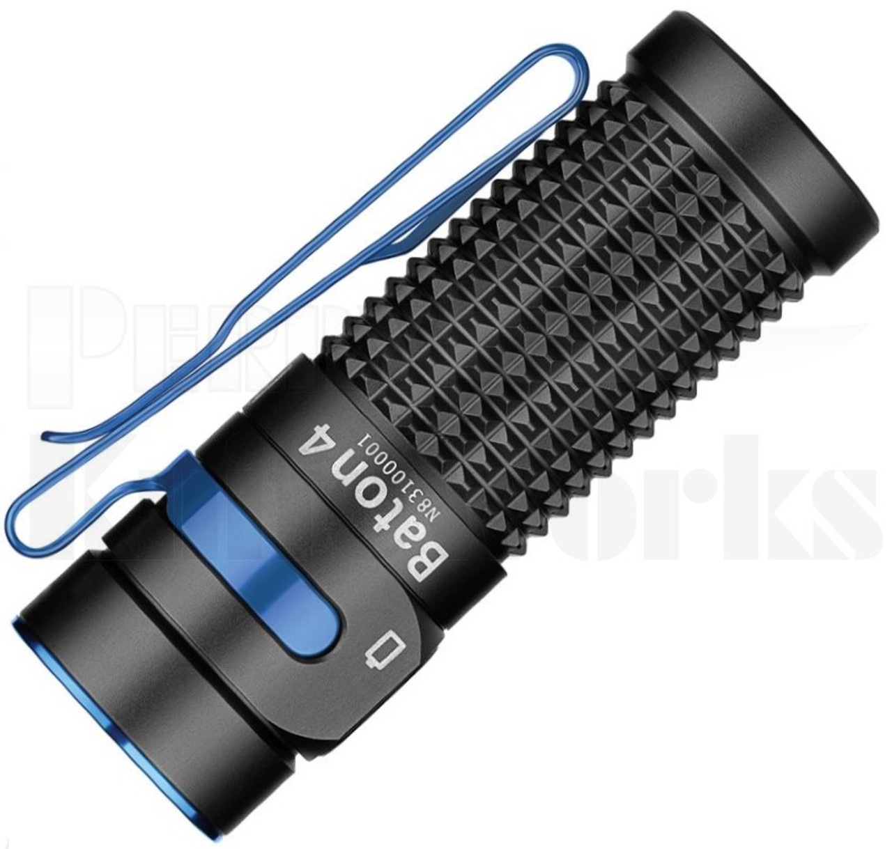 Olight Baton 4 Rechargeable LED Flashlight Black