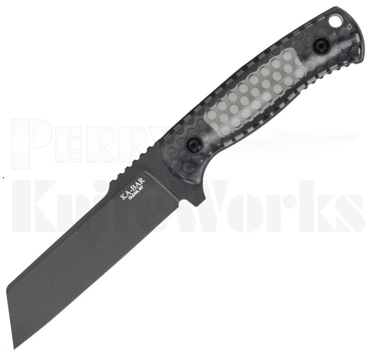 Ka-Bar Cool Name Sheepsfoot Fixed Blade Knife Smoke l For Sale