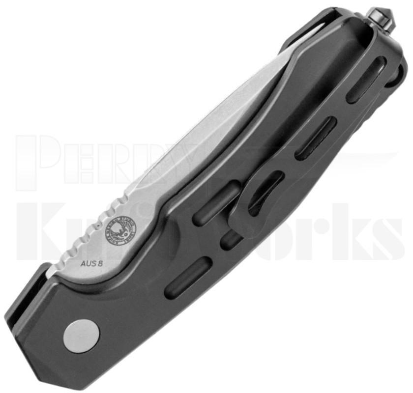 Boker Plus Dessert Storm Automatic Knife Black 3.0" Stonewash