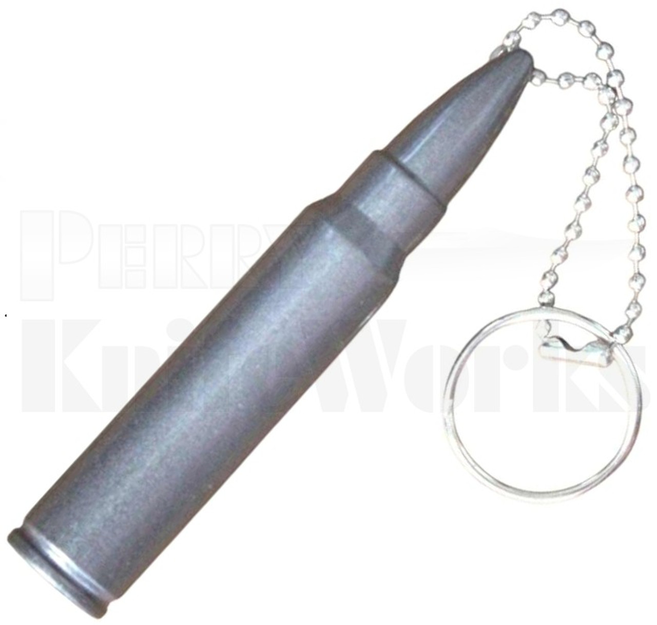 Delta Force Bullet OTF Automatic Knife Keychain Silver