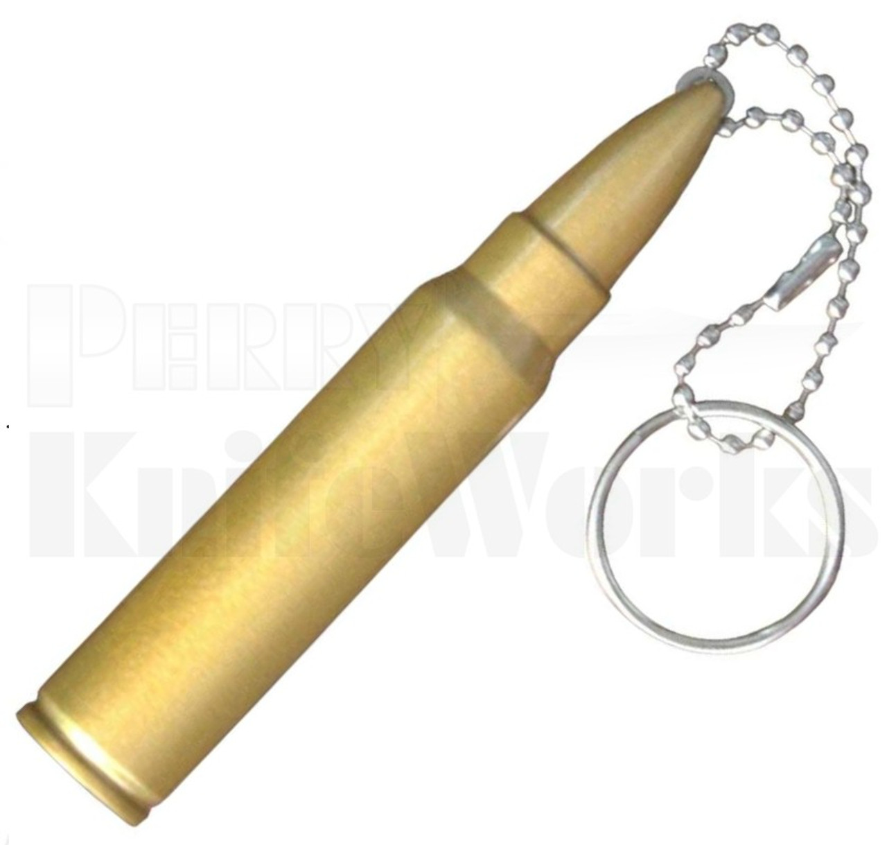 Delta Force Bullet OTF Automatic Knife Keychain Gold