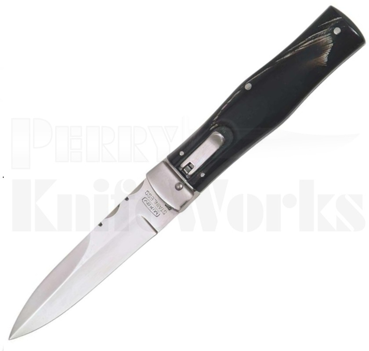 Mikov 241 Predator Leverlock Automatic Knife Buffalo Horn l Filework l For Sale Mikov 241 Predator Leverlock Automatic Knife Buffalo Horn l Filework l For Sale