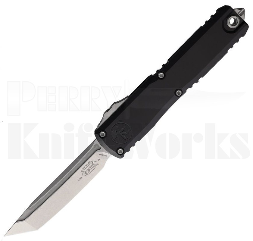 Microtech Ultratech T/E OTF Automatic Knife Black 11234-10 l For Sale