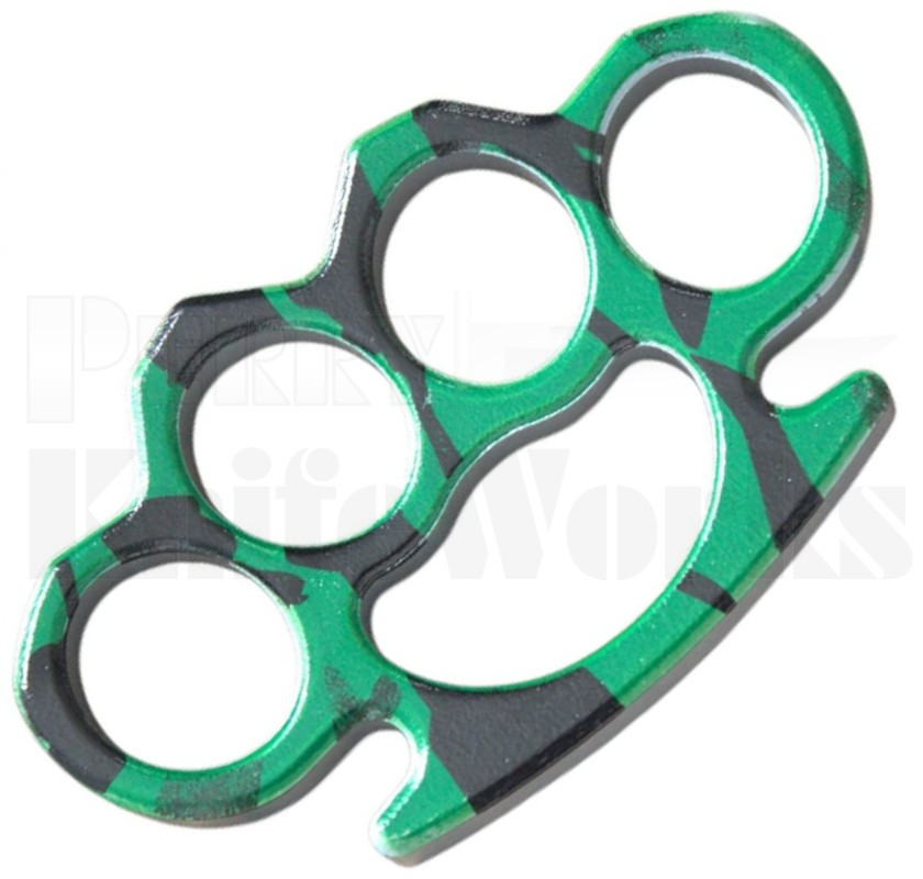 Devils Fist Heavy Duty Brass Knuckle Paper Weight l Camo Finish l For Sale