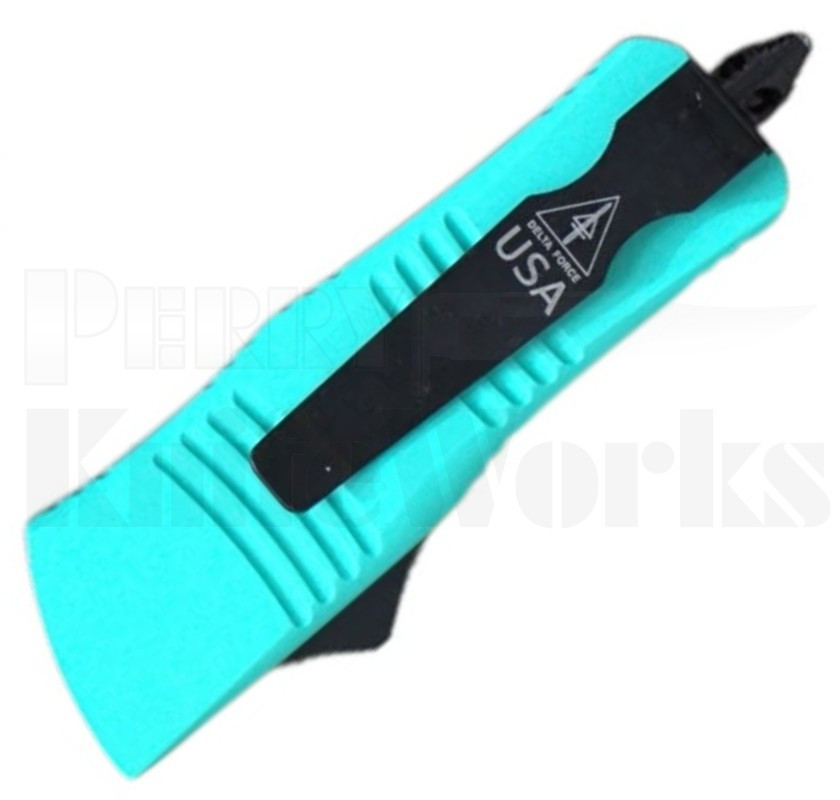 Armed Force Tactical Mini OTF Automatic Knife Turquoise