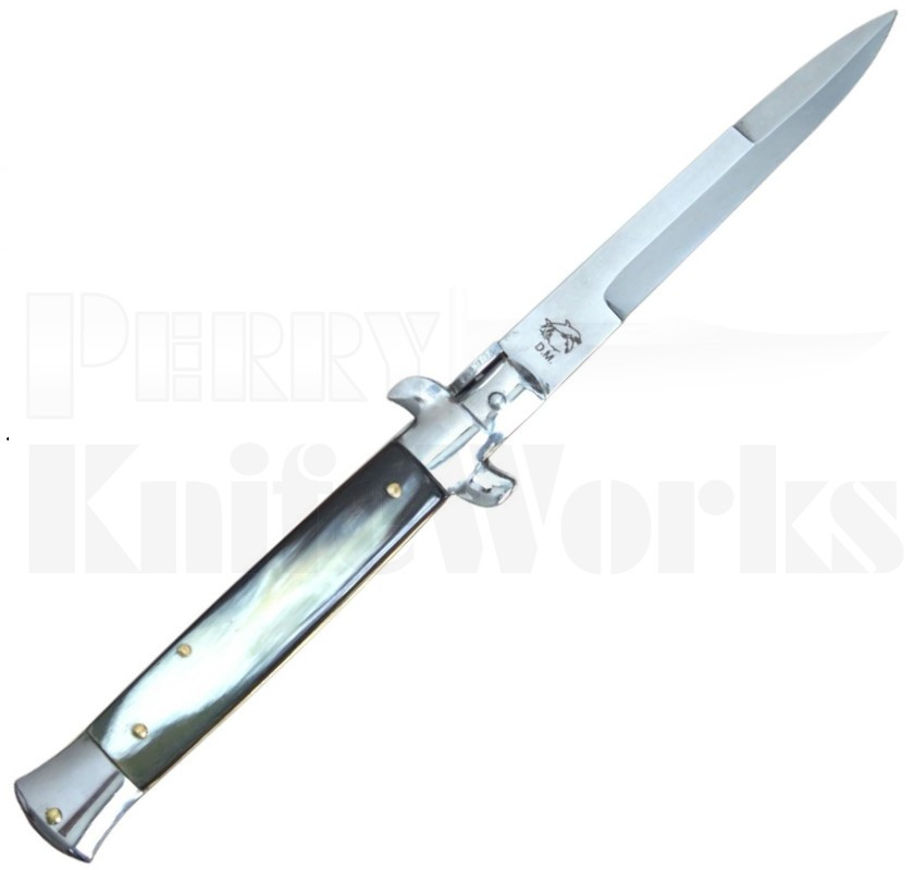 Giovanni Beltrame Stiletto Automatic Knife Brazilian Horn