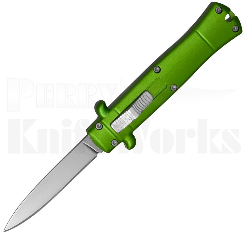 Delta Force Green D/A OTF Automatic Knife l 2.0" Polish Blade l For Sale