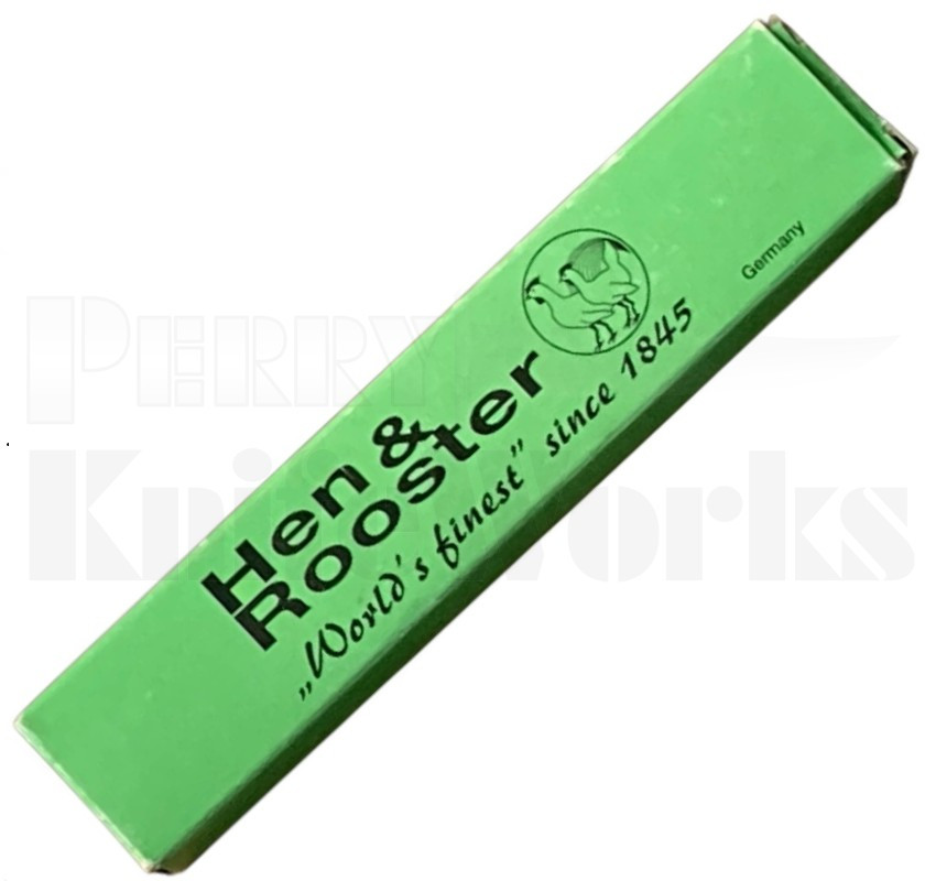 Hen & Rooster Button Lock Knife Black Aluminum HR037BB