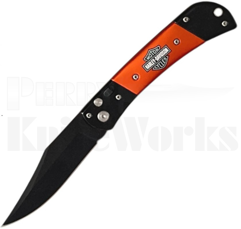 Armed Force Tactical Harley Davidson Automatic Knife l For Sale