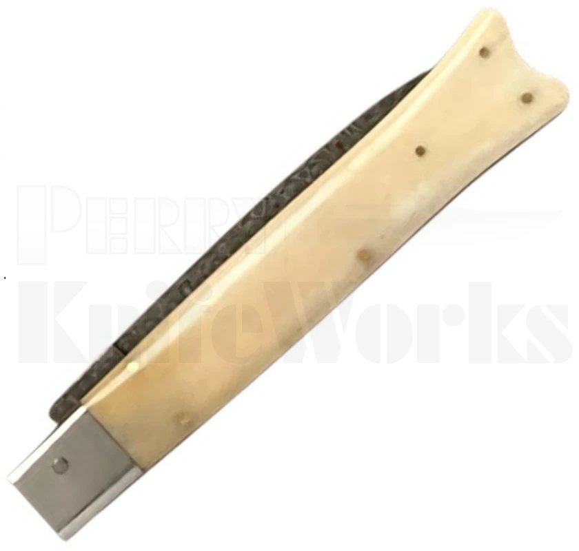 Samir Ahmad 11" Camel Bone Fishtail Automatic Knife