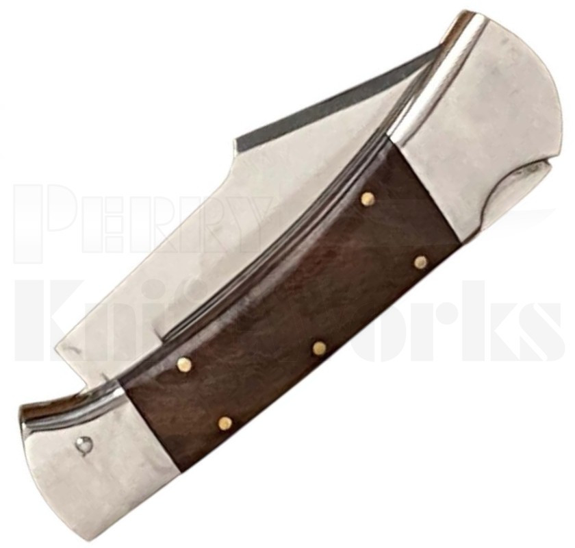 Orang Zaib 9" Rosewood Automatic Lockback Knife l Harpoon