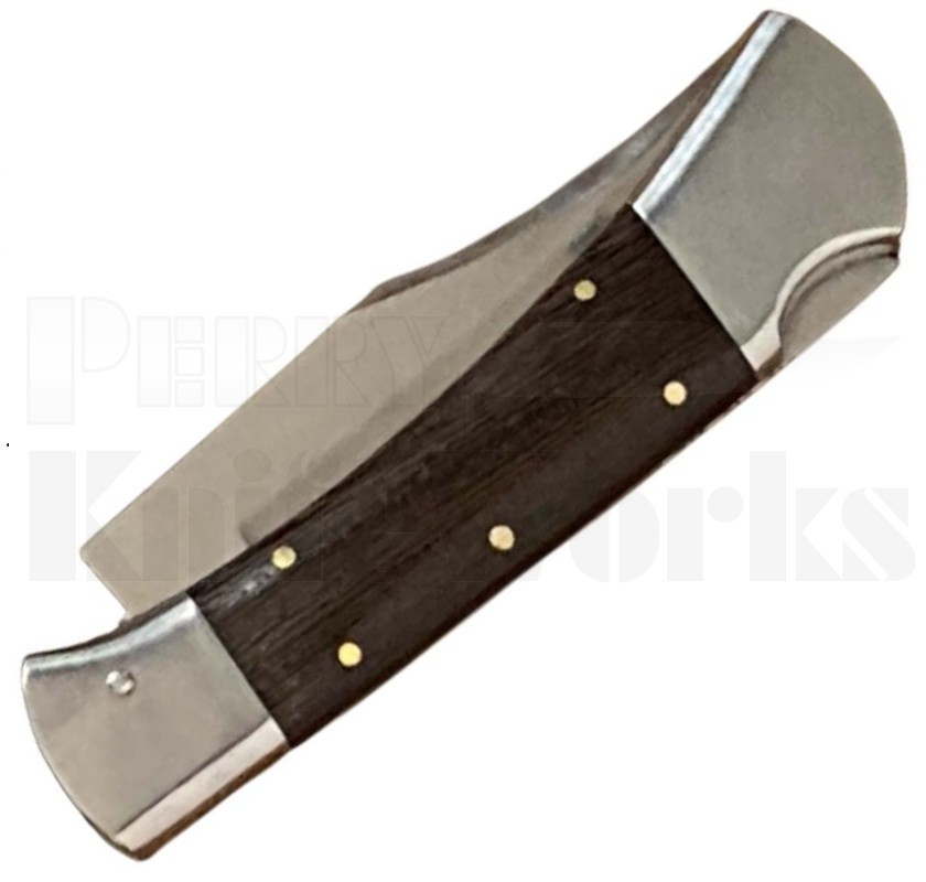 Orang Zaib 9" Rosewood Automatic Lockback Knife l Clip Point