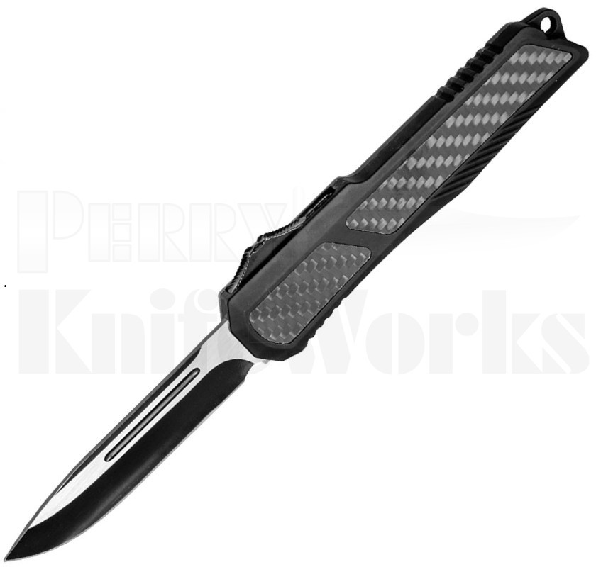 Delta Force Streamline Automatic OTF Knife Black l Drop Point l For Sale