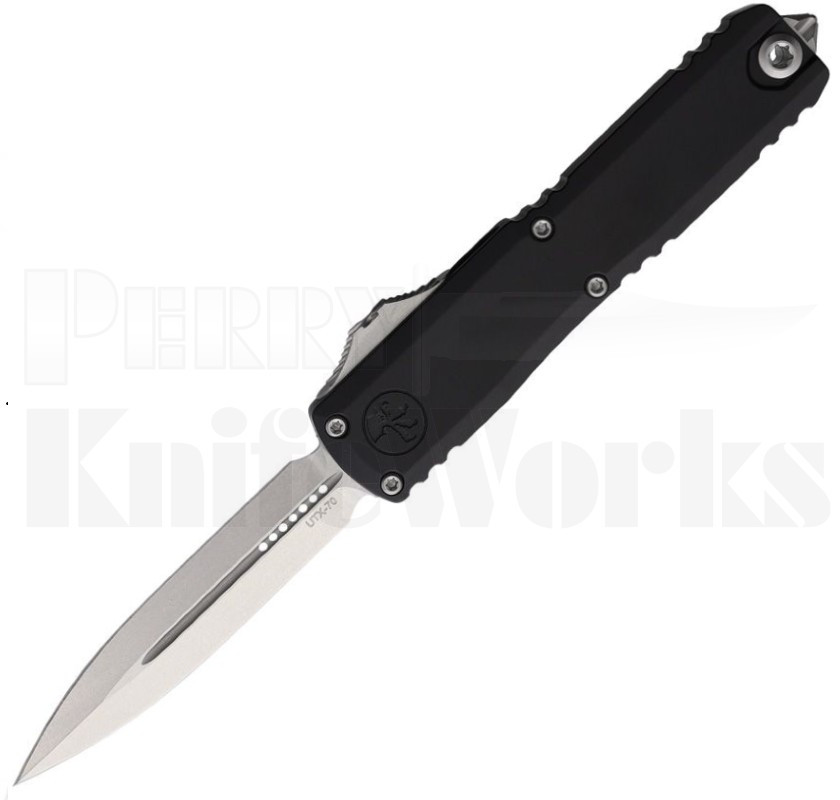 Microtech UTX-70 Gen IV D/E OTF Automatic Knife Black l Stonewash l For Sale