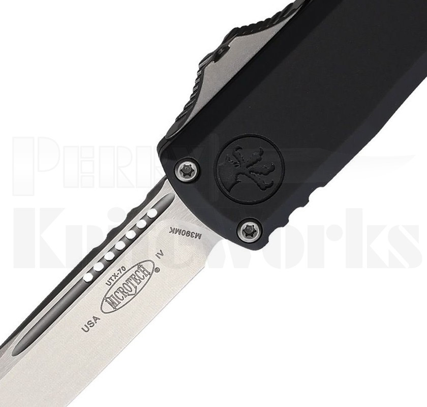 Microtech UTX-70 Gen IV S/E OTF Automatic Knife Black l Stonewash