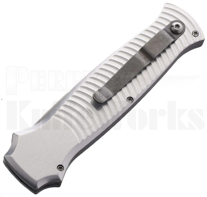 Piranha Bodyguard Automatic Knife Silver P-6S