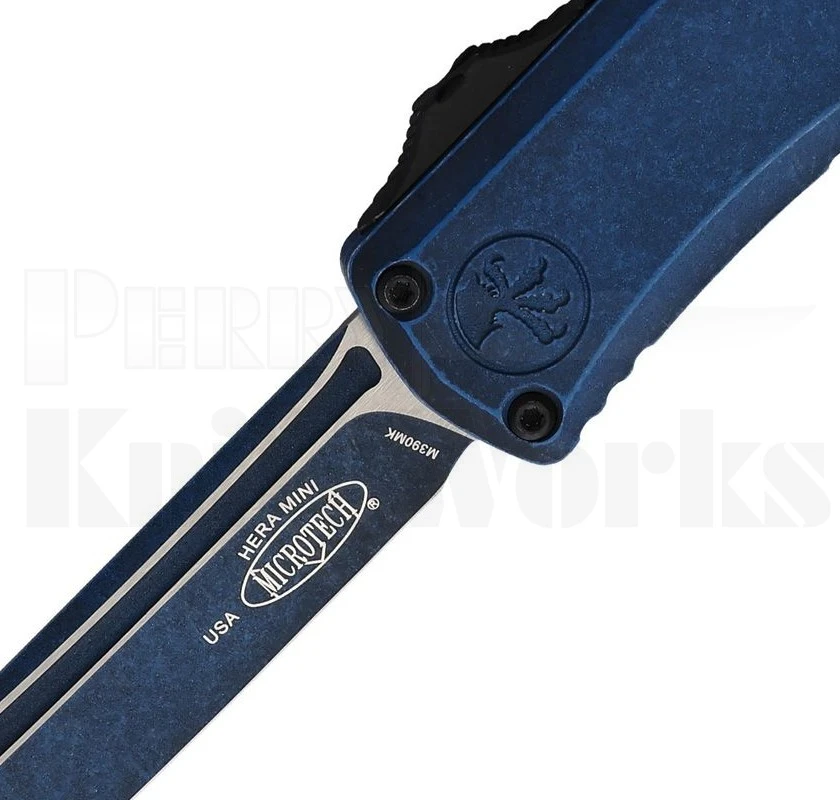 Microtech Hera II Mini T/E OTF Automatic Knife Weathered Crimson