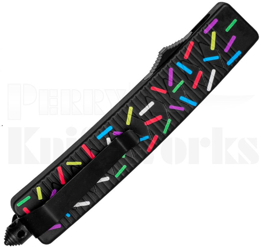 Katana D/A OTF Automatic Knife Black Sprinkles