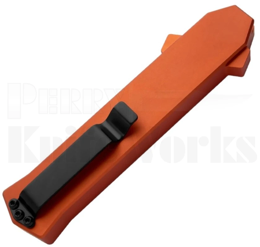 AKC F-16 Plus D/A Satin Dagger OTF Automatic Knife Orange