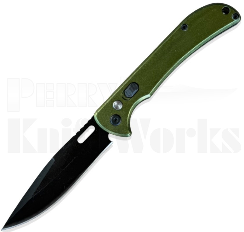 Armed Force Tactical EDC Automatic Knife Green Handle l Black l For Sale