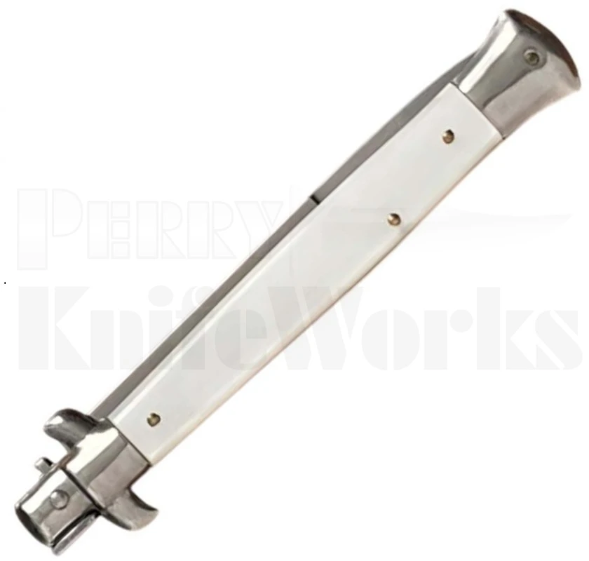Renzo Beltrame 11" Pearlex Stiletto Automatic Knife l Bayonet Blade