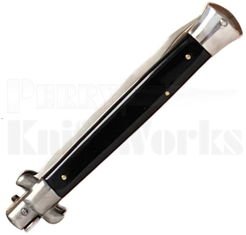 Inox Black Acrylic 11" Stiletto Automatic Knife l Kris Blade