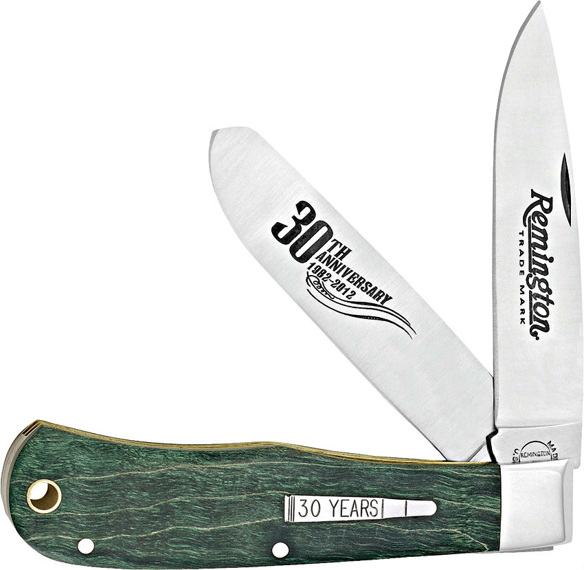 Remington 30Th Anniversary Curly Maple Bullet Knife (Satin