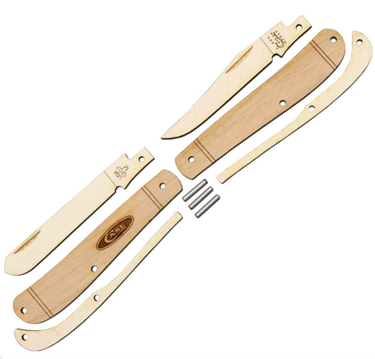 Case XX Wooden Knife Kit Mini Trapper l For Sale