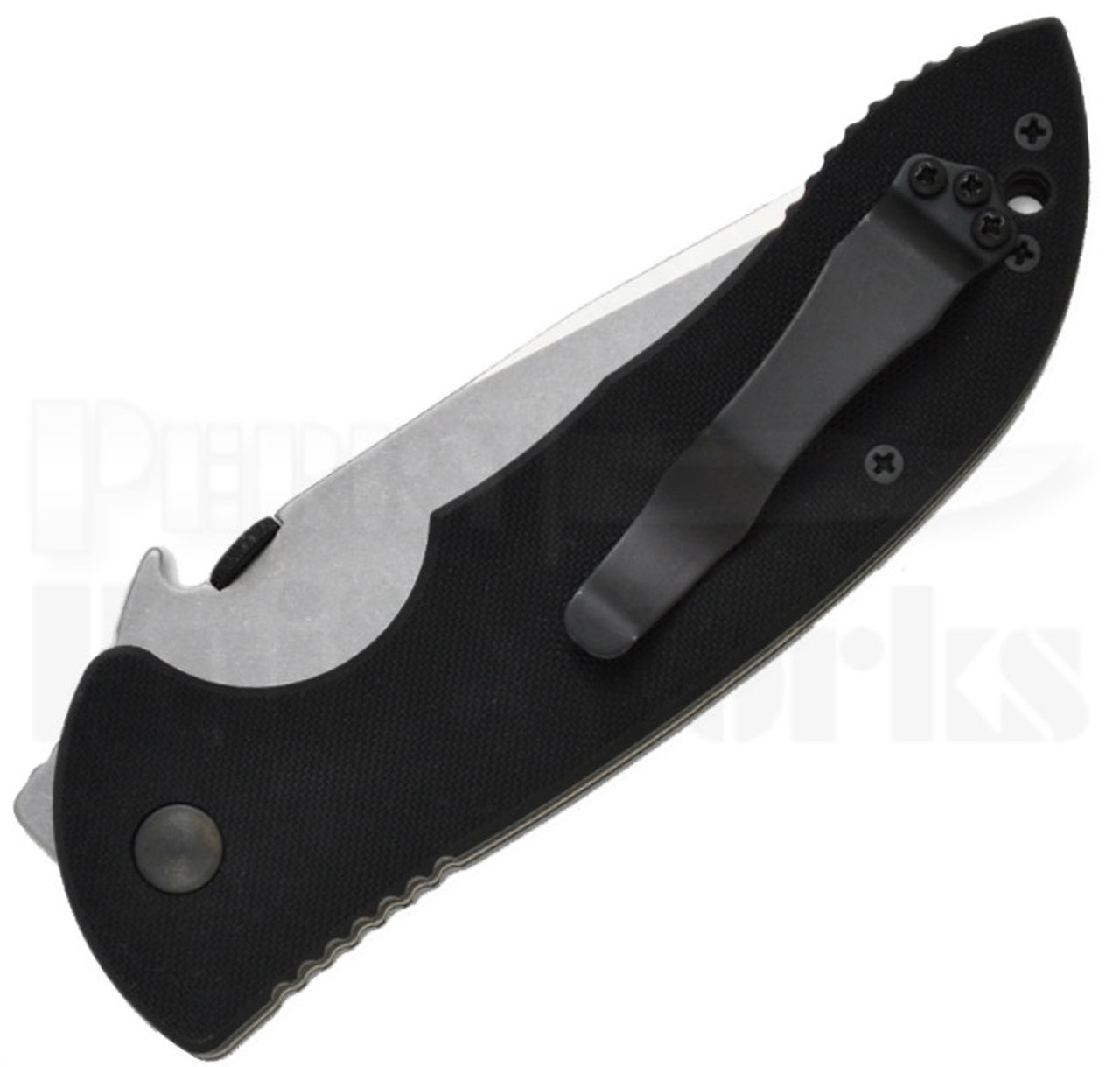 Emerson Knives Commander SFS Linerlock Knife (Stonewash)