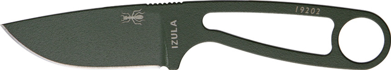 ESEE Izula OD Green Fixed Blade with Kit.