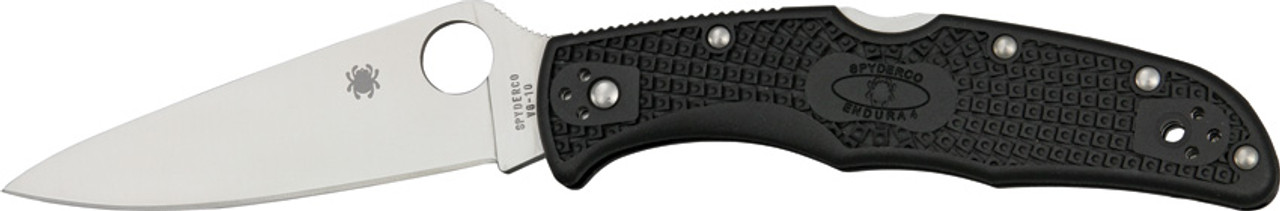 Spyderco Endura 4 Black Lockback Knife