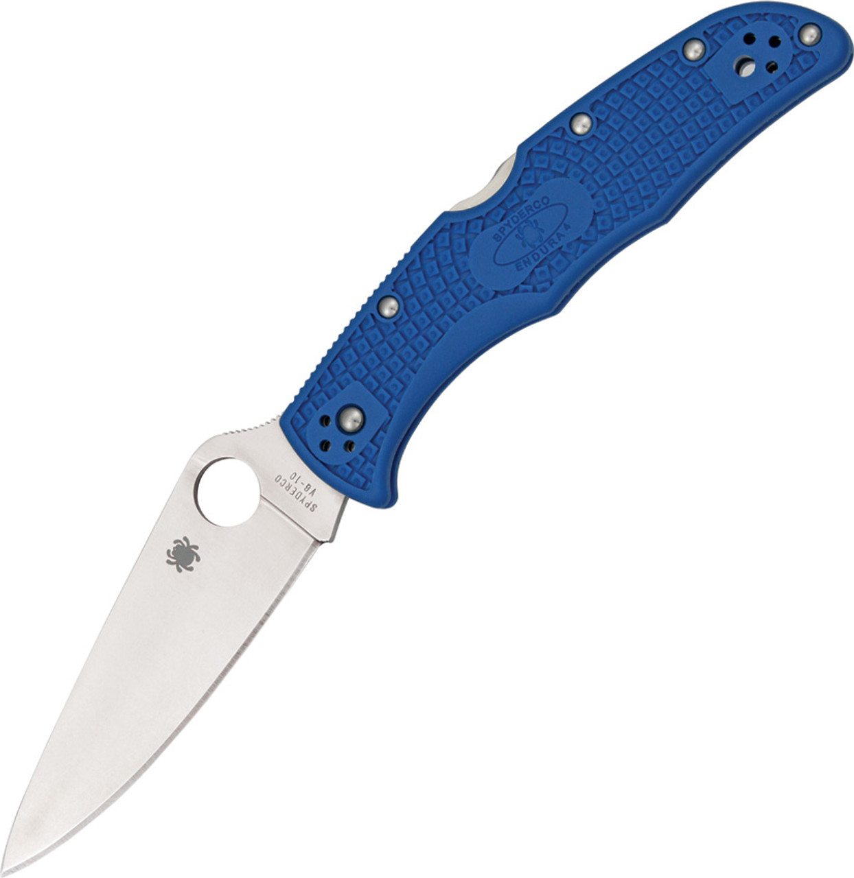Spyderco Endura 4 Blue lockback Knife