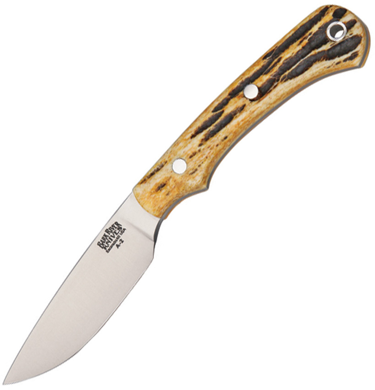 Bark River Pro Scalpel II Antique Stag Bone Knife