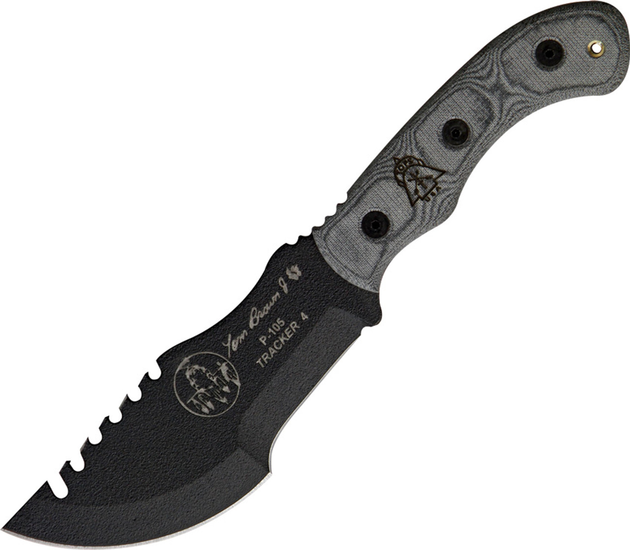 TOPS Knives Mini Tom Brown Tracker Fixed Blade Knife - Perry Knifeworks