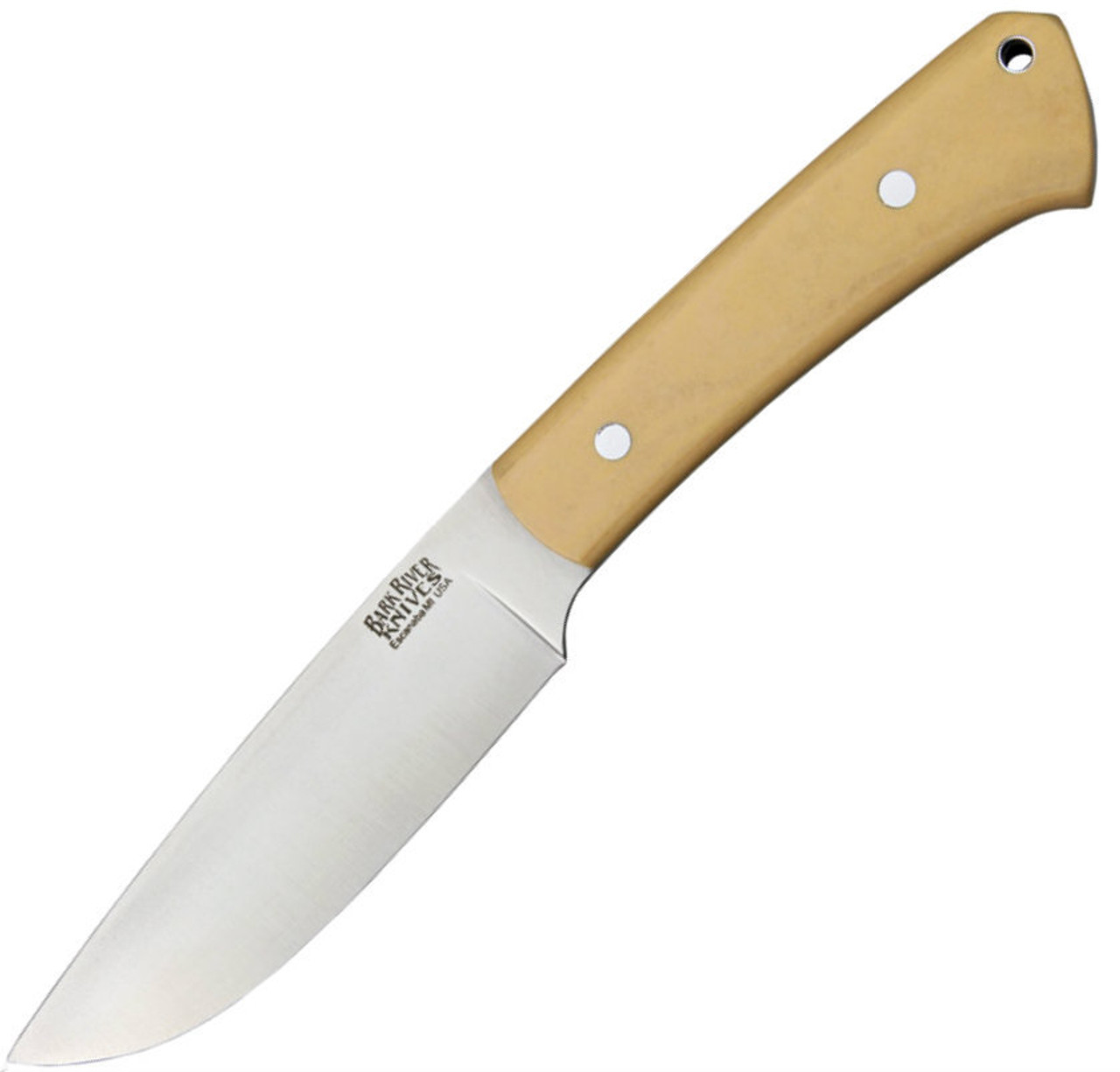 Bark River Highland Ivory Micarta