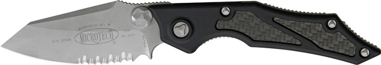 Microtech Select Fire Manual Folder Carbon Fiber Knife (Bead Blast)