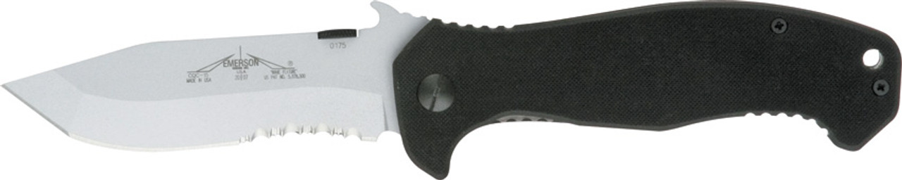 Emerson Knives CQC-15 SFS Linerlock Knife (Stonewash)