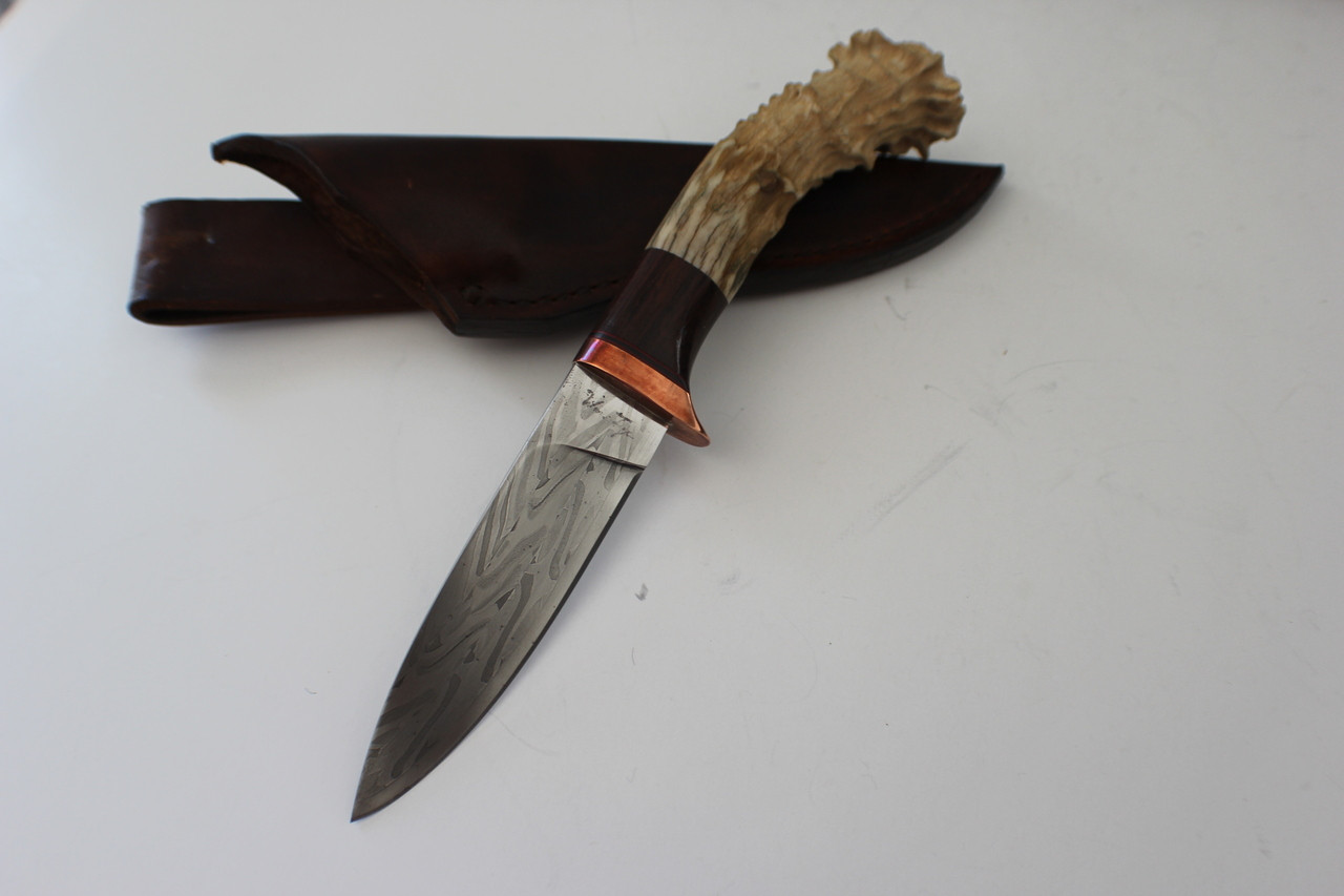 Bill Tyc Custom Damascus Knife