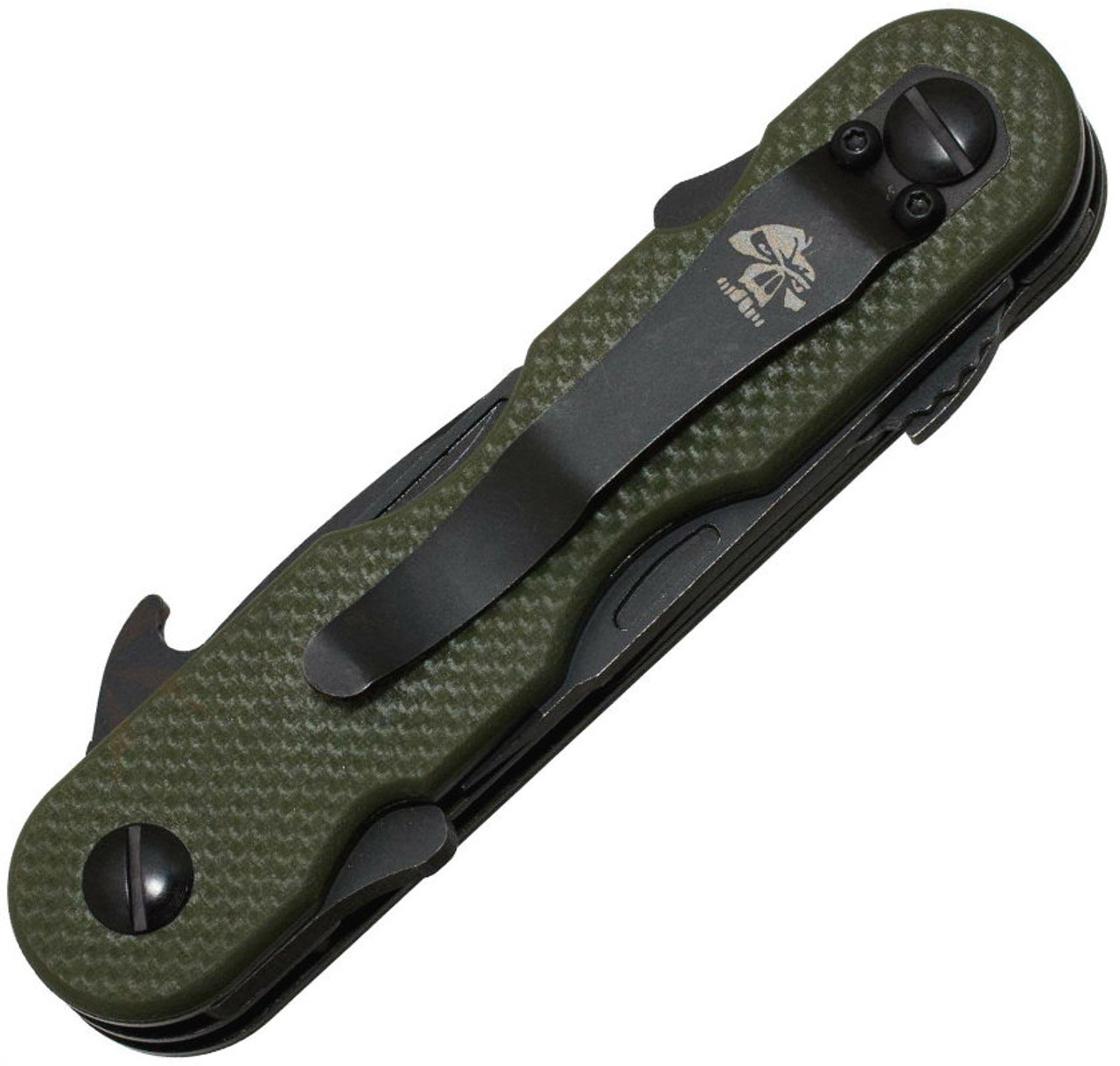 Emerson Multitasker EDC-2 Multitool, PlainEdge OD Green