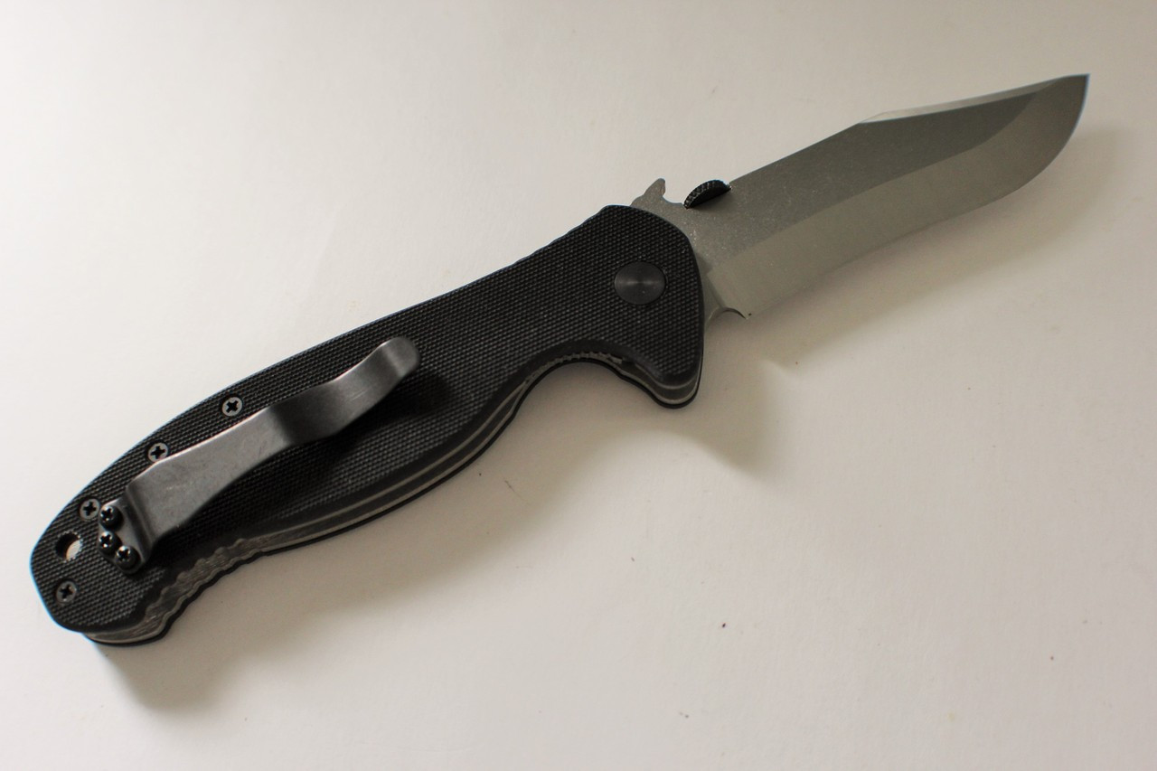 Emerson Knives Patriot SF Linerlock Knife (Stonewash)