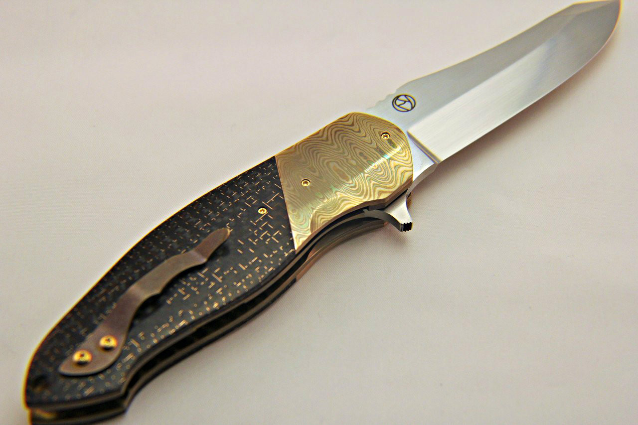 Mike Zscherny Destiny Linerlock Flipper Knife (Faisal Yamin Design)