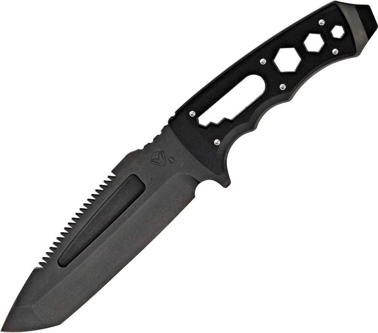 Medford Knife & Tool Sawnto Fixed Blade Knife (Black)