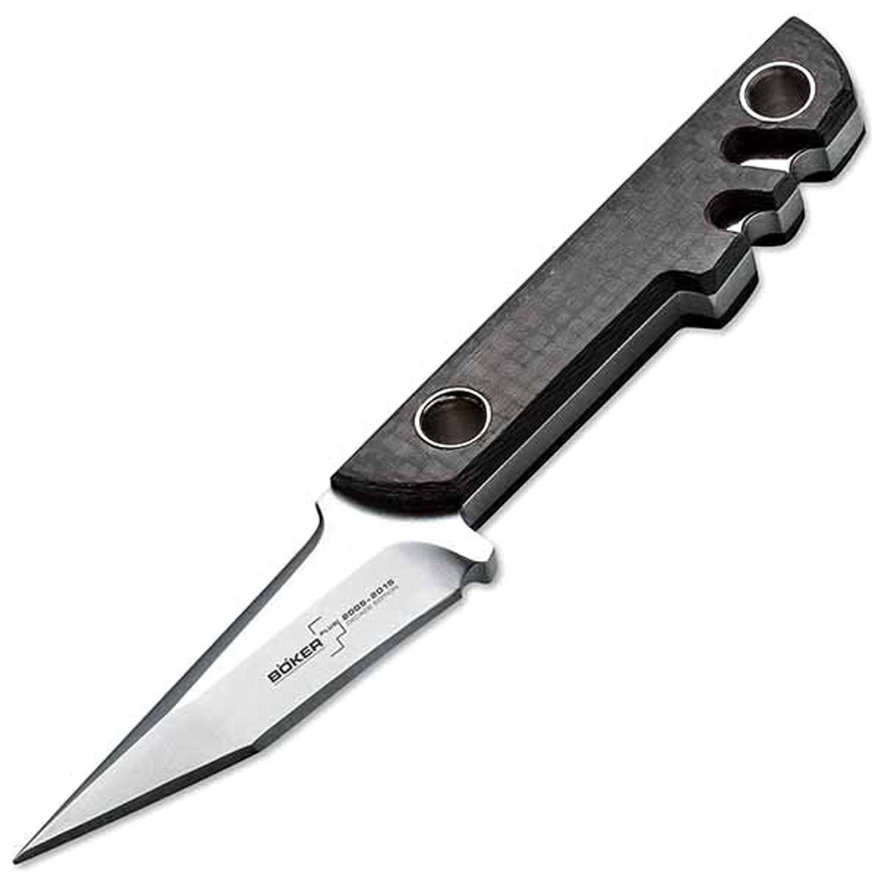 Boker Plus Mini Slik decade Edition Fixed Blade Knife (Satin)