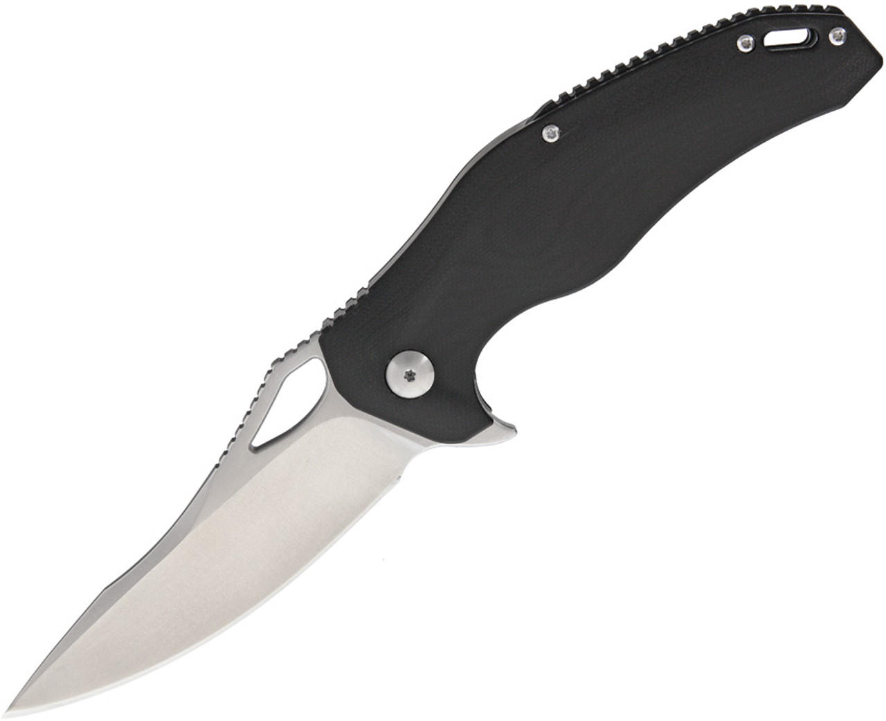 Brous Blades VR-71 G10 Edition Linerlock Flipper Knife (Stonewash)
